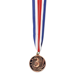3rd Place Medal with Ribbon