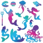 Mermaid Assorted Cutouts Value Pack