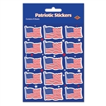 American Flag Stickers - 4 Sheets