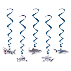 Shark Whirls Hanging Decorations