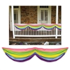 Colorful Fence Draping