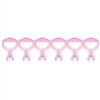 PINK RIBBON PAPER GARLAND