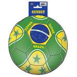 BRAZIL 10  SOCCER CUTOUT