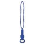 Blue Beads w/ Bottle Opener