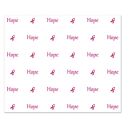 Hope - Pink Ribbon Insta-Mural Background Decoration