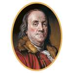 Benjamin Franklin Cutout