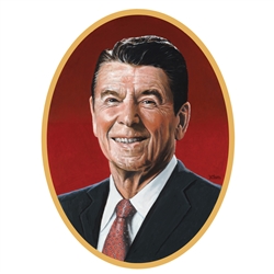 Ronald Reagan Cutout