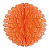 Orange Tissue 9 Inch Flutter Ball