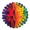 Rainbow Tissue 14 Inch Flutter Ball