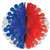 Red White And Blue Tissue 14 Inch Flutter Ball