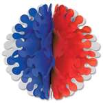 Red White And Blue Tissue 14 Inch Flutter Ball