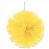 YELLOW TULLE BALLS