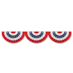 Red  White  And Blue Bunting Cutout