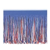 Red  White  And Blue Art-Tissue Fringe Drape