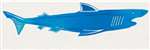 Foil Shark Silhouette Cutout - 32 in