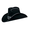 Cowboy Hat Black Foil Cutout