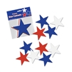 Red, White and Blue 5 Inch Cutouts - 10 pack