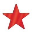Red 5 Inch Foil Star
