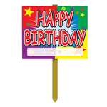 HAPPY BIRTHDAY YARD SIGN