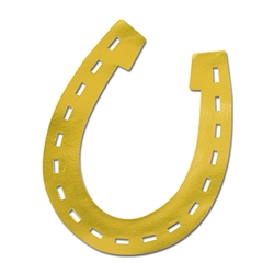 Foil Horseshoe Silhouette Cutout