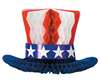 Patriotic Top Hat Tissue Centerpiece