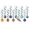 Solar System Whirls Hanging Decorations