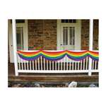 Rainbow Fabric Bunting