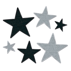 Black and Silver Stars