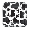 Square Cow Print 9 inch Paper Plates