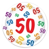 50th 9 inch Dinner Plates
