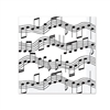 Musical Notes Beverage Napkins