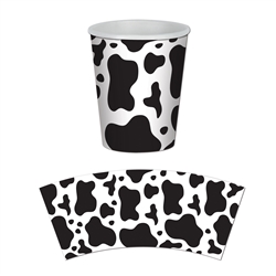 Cow Print 9oz Cups