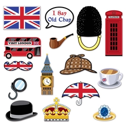 British Photo Prop Fun Signs