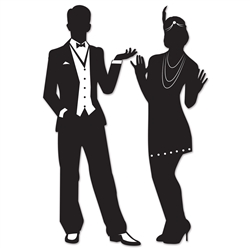 Great 20's Silhouettes Cutouts