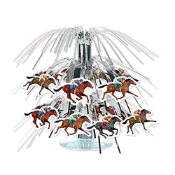 Horse Racing Mini Cascade Centerpiece