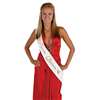 PROM QUEEN SATIN SASH