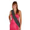 SATIN SASH BLACK