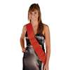 SATIN SASH RED