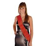 SATIN SASH RED