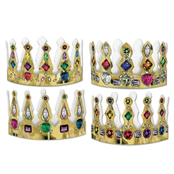 Jeweled Printed Crowns