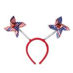 Patriotic Pinwheel Boppers Headband
