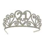 21 GLITTERED TIARA