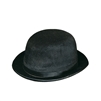 BLACK VELVET FELT DERBY HAT