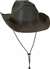 FAUX LEATHER WESTERN HAT