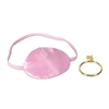 PINK PIRATE EYE PATCH AND EARRING