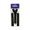 BLACK CLOWN SUSPENDERS