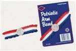 RED  WHITE  AND BLUE - PATRIOTIC ARM BAND