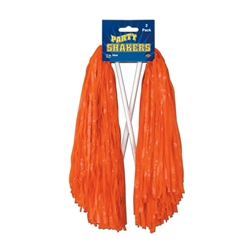 Orange Shaker Poms