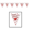 HAPPY VALENTINES DAY PENNANT BANNER