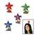 HAPPY NEW YEAR STAR HAIR CLIPS